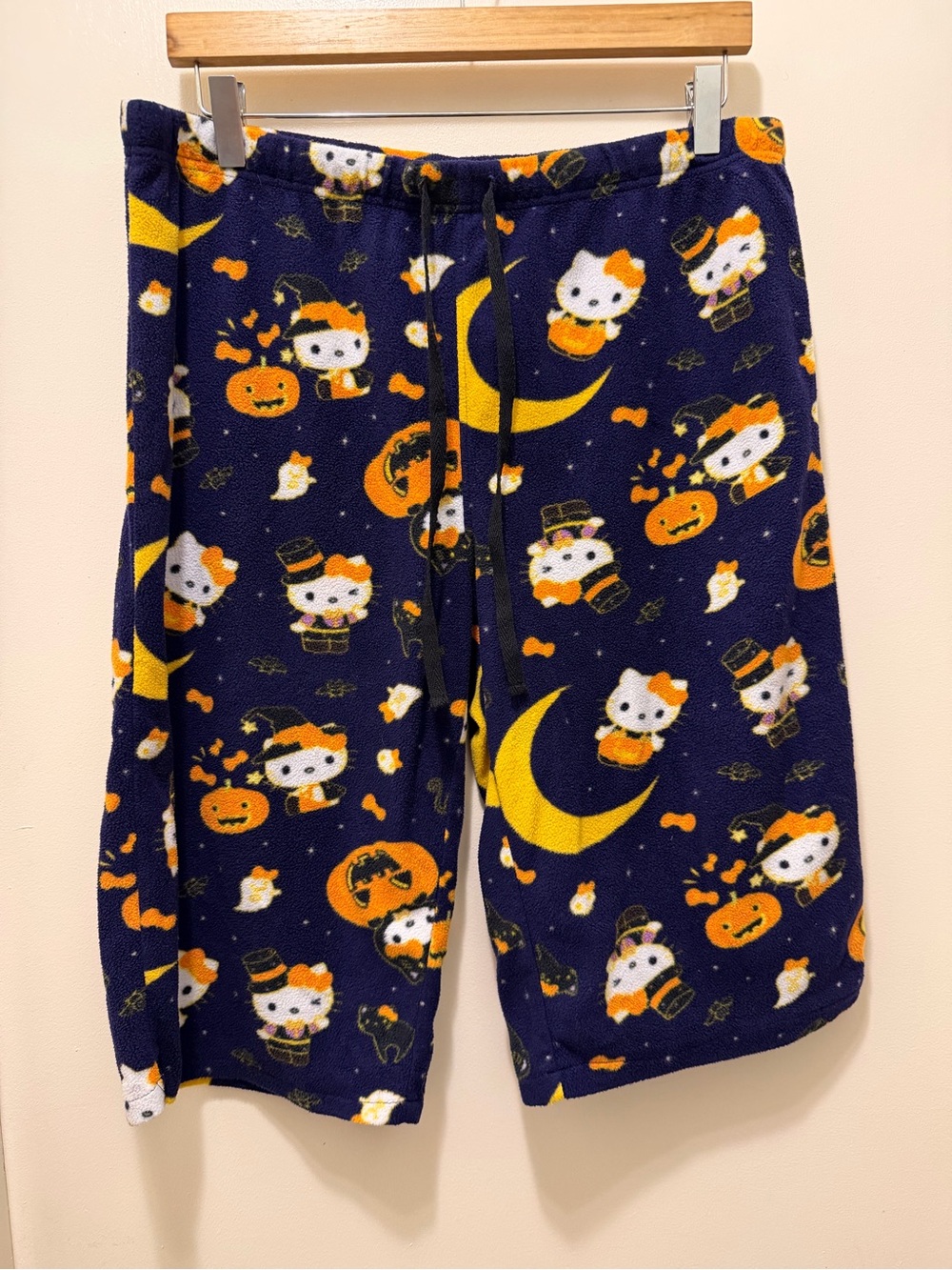 Halloween Hello Kitty Fleece Pajama Pants